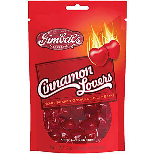 Gimbal’s Cinnamon Lovers Gourmet Jelly Bean Resealable Pouch Bag, 7 Ounce (Pack of 1)