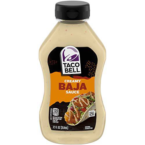Taco Bell Mexican Taco Bell Baja Creamy Sauce, 12oz, 12 ounce