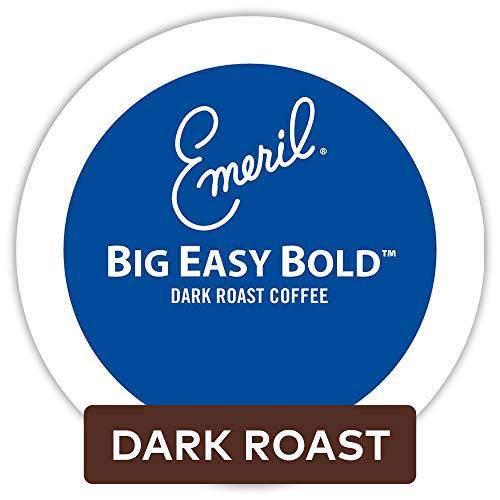 Emeril Big Easy Bold Single-Serve Keurig K-Cup Pods, Dark Roast Coffee Pods, 48 Count
