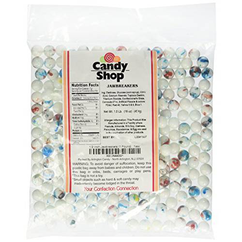 Candy Shop 1/2 Inch Jawbreakers (1 Pound)