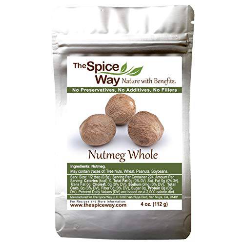 The Spice Way Nutmeg Whole - ( 4 oz )