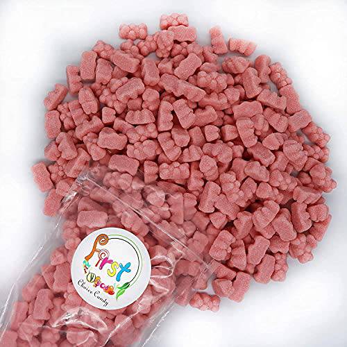 FirstChoiceCandy Sour Wacky Gummy Fun Bears (Sour Pink Watermelon, 2.2 LB)