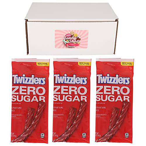 Sugar Free Candy Twizzlers Strawberry Twists (Pack of 3)