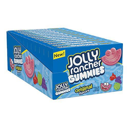 Jolly Rancher Gummies Fruit Candy Theatre Box, 3.5 Oz