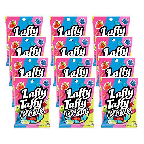Laffy Taffy Laff Bites, 4.2 Ounce, Pack of 12