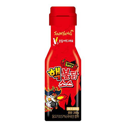 [Samyang] Extremely Spicy HACK Bulldark Spicy Chicken Roasted Sauce 200g / Korean food/Korean sauce/Asian dishes/Fire Noodle Challenge (pack of 2)