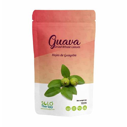 Guava Dried Whole Leaves , 2 oz , Guava Leaves , Guava Leaf Tea , Hojas De Guayaba 2 oz, Resealable Bag , Product From Mexico , Packaged in the USA.