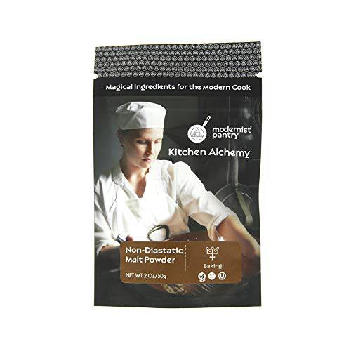 Non-Diastatic Barley Malt Powder ⊘ Non-GMO ☮ Vegan ✡ OU Kosher Certified - 400g/14oz