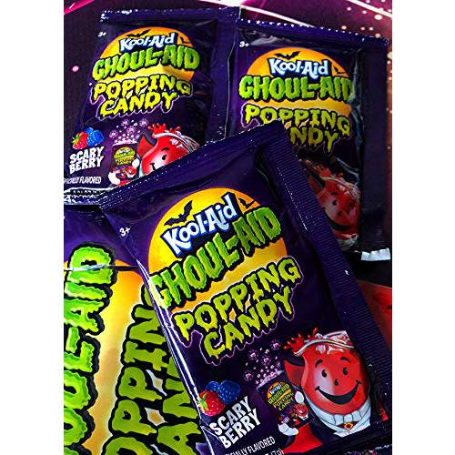 Kool-Aid Ghoul-Aid Popping Candy, 0.24 oz. Bags ( 2 pack)