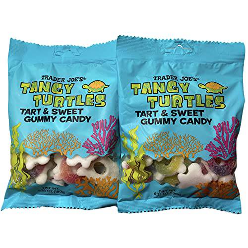 Trader Joe’s Tangy Turtles Tart & Sweet Gummy Candy (Pack of 2)