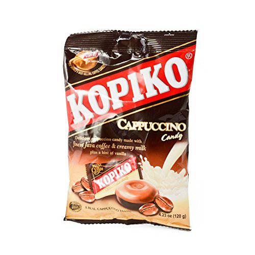 2 Packs Kopiko Cappuccino Coffee Hard Candy