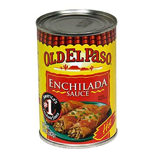 Old El Paso Hot Red Enchilada Sauce, 10 oz. (Pack of 12)