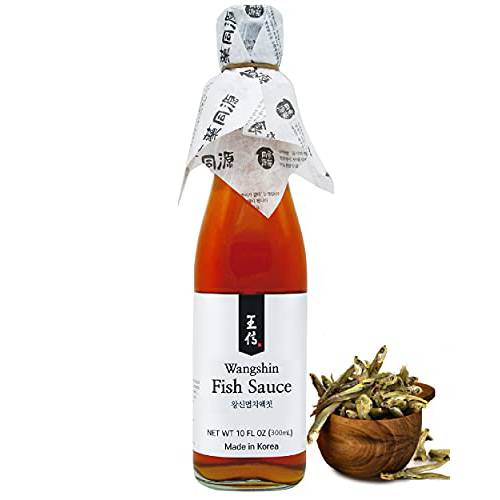 Wangshin Fish Sauce (10 fl oz / Aged 2 years) - Anchovy and Salt Fermented in a Korean Traditional Clay Pot