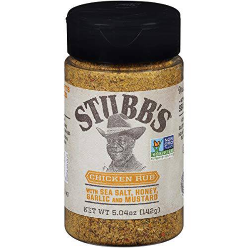 Stubb’s Chicken Rub, 5.04 oz (Pack of 6)