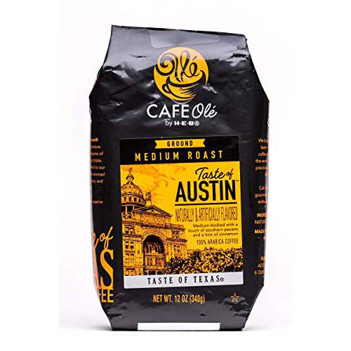 HEB Cafe Ole Taste of Austin Ground Coffee 12 oz (Pack of 1)
