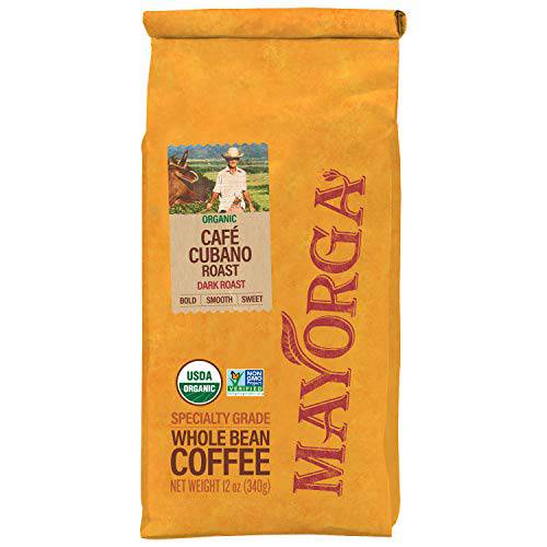 Mayorga Organics Coffee Cafe Cubano Organic, 12ounce