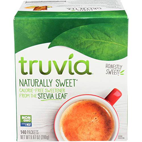 Truvia, Sweetener Natural No Calorie Non-GMO, 140 Count