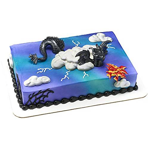 Decopac Dragon Creations Cake Decorations - Cake Topper, Gray
