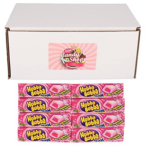 Hubba Bubba Max Bubble Gum (Outrageous Original flavor) (Pack of 8, total of 40 pieces)