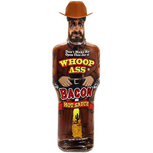 Whoop Ass Hot Sauce (Bacon)