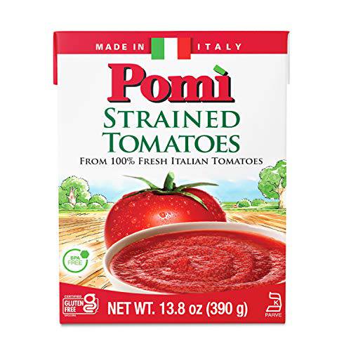 Pomì Strained Tomatoes - 13.8oz Carton (Pack of 12)