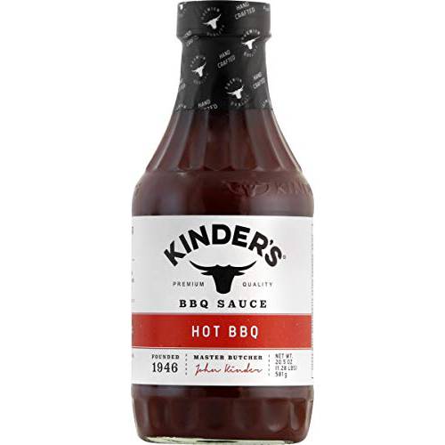 Kinder Sauce Barbecue Hot, 20.5 oz