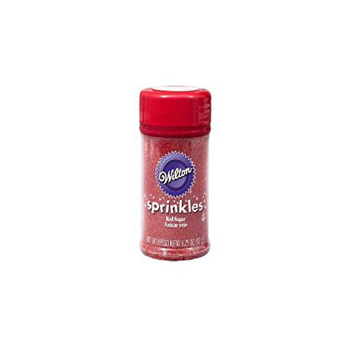 Wilton Sprinkles - Red Sanding Sugar (3.25 oz.)