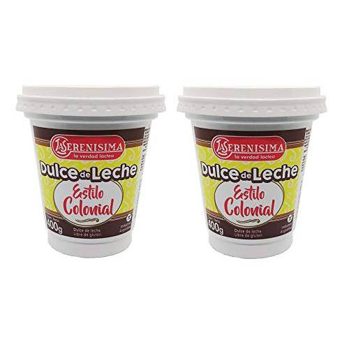 La Serenisima- Dulce de Leche 400 gr. - 2 Pack / Milk Caramel 14.1 oz. - 2 Pack