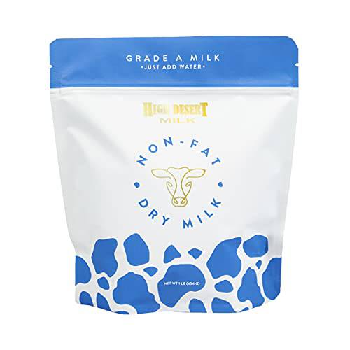 High Desert Milk - Farm Fresh Nonfat Dry Milk Powder, 1 lb