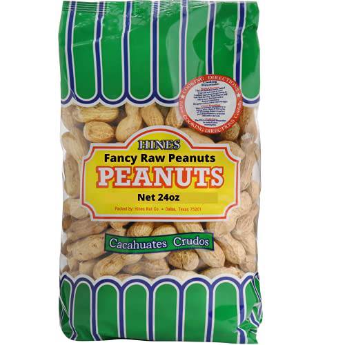 Hines Nuts Company | PEANUTS RAW IN SHELL Bag 24oz (Great for making your own boiled peanuts) Ideal to feed Outdoor Wildlife