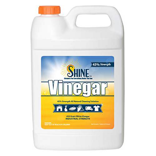Energen of Carolina 45 Percent White Vinegar, 450 Grain Vinegar Concentrate, 1 Gallon of Natural Concentrated Industrial Vinegar, 1 Gallon (128 Fl oz )