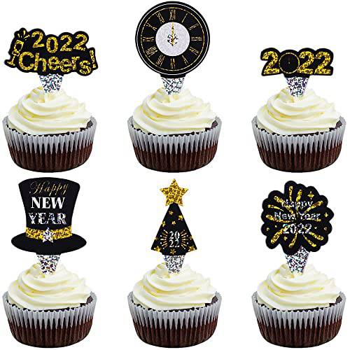 Qertesl Hello 2023 Cake Topper ,Welcome 2023,Cheers 2023 cake decoration,New Year’s Eve Party Decorations.