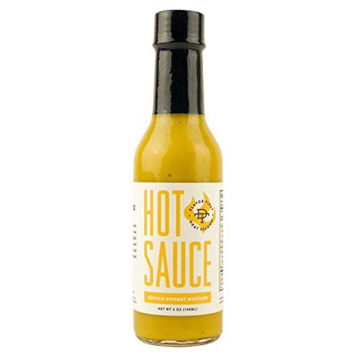 Double Take Salsa Scotch Bonnet Hot Mustard Sauce, 5 OZ