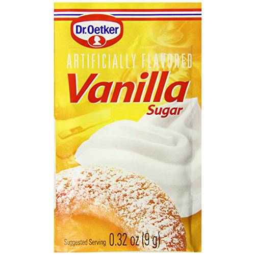 Dr. Oetker Vanilla Sugar, .32 oz., 12 Count