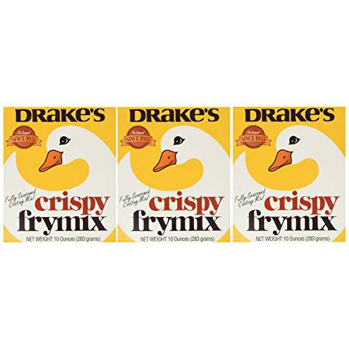 Drake’s Crispy Frymix, 10 Ounce (Pack of 3)