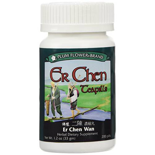 Er Chen Teapills (Er Chen Wan), 200 ct, Plum Flower