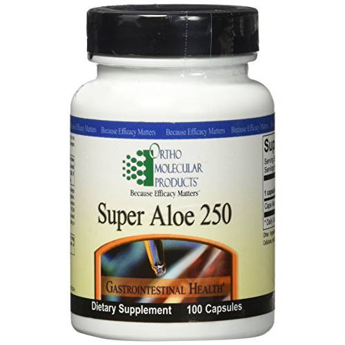 Ortho Molecular - Super Aloe 250 - 100 Capsules