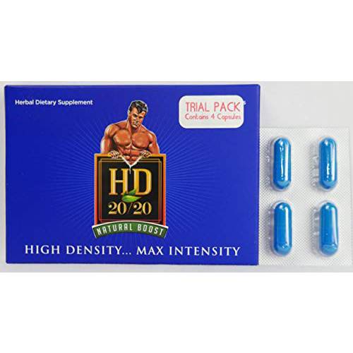 HD 2020 Newly REFORMULATED Powerful Natural Booster (10) Capsules.by The Makers of Schwinnng