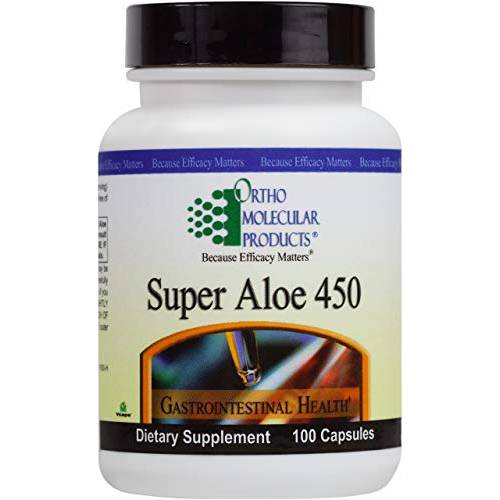 Ortho Molecular - Super Aloe 450 - 100 Capsules