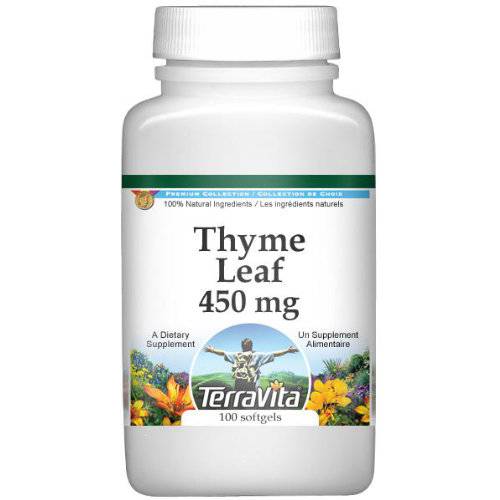 Thyme Leaf - 450 mg (100 Capsules, ZIN: 511121)
