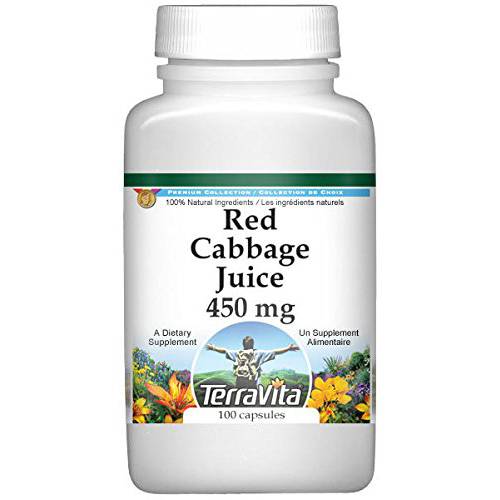 Red Cabbage Juice - 450 mg (100 Capsules, ZIN: 519606)