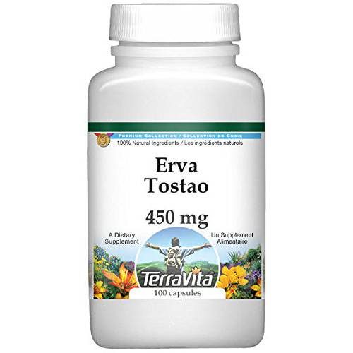 Erva Tostao - 450 mg (100 Capsules, ZIN: 520042)
