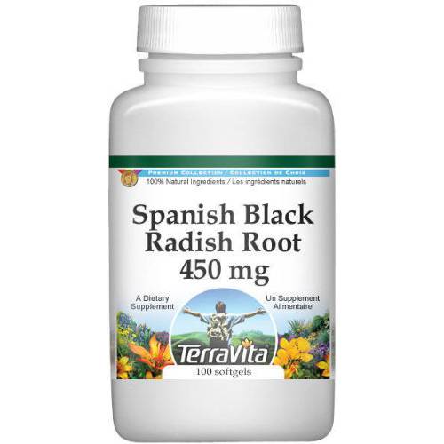 Spanish Black Radish Root - 450 mg (100 Capsules, ZIN: 510873)