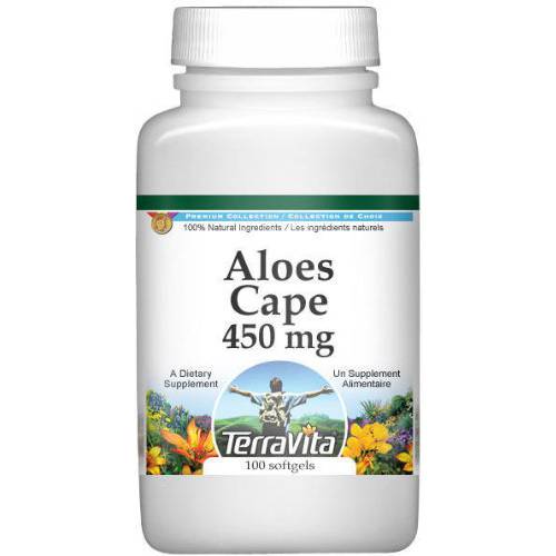 Cape Aloe (Aloe ferox) - 450 mg (100 Capsules, ZIN: 514685)