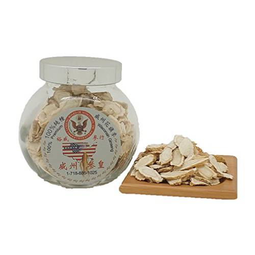 Yu Wei Ginseng - Premium Wisconsin American Ginseng Slices Small (56g / 2oz) Ginseng Board of Wisconsin Certified
