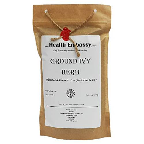 Ground Ivy Herb (Glechoma hederacea L.) - Health Embassy - 100% Natural (50g)