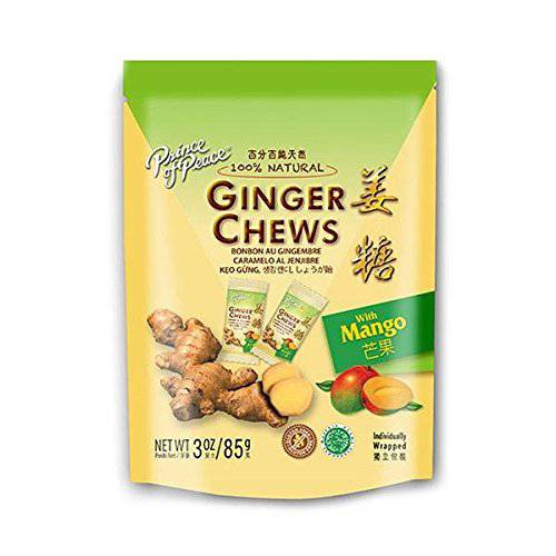 Prince of Peace Ginger Chews - Mango