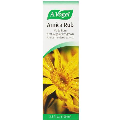 A.Vogel Arnica Rub Soothing Fast-Acting Whole-Body Topical - Organically Grown Arnica Extract Helps With Mobility Around Muscles, Joints, Stiffness - Natural, Vegan, Gluten Free - 3.5 oz