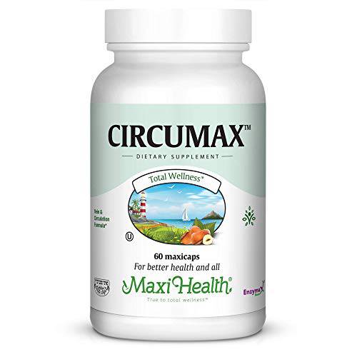Maxi Health CircuMax Supplement - High Potency - Vein and Circulation Formula - 60 Capsules - Kosher