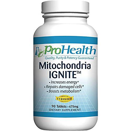 ProHealth Longevity Mitochondria Ignite with NT Factor (675 mg, 90 Medium Tablets)